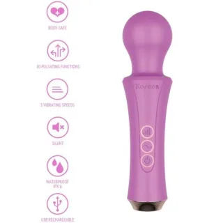 Vibrator Personal Wand Fuchsia