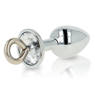 Analplug Metall Butt Plug mit Ring
