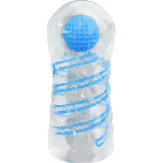 Masturbator Kleiner mit Blauen Spiralen
