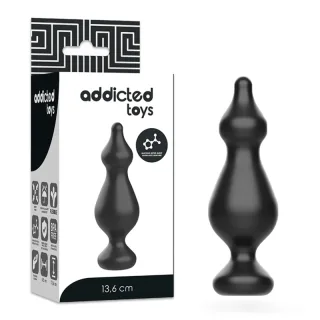 Analplug Schwarz 13,6 x 4,5 cm