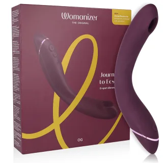 OG G-Punkt-Vibrator Aubergine
