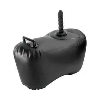 Dildo-Sitz Body Dock aufblasbar Schwarz 69,2 cm