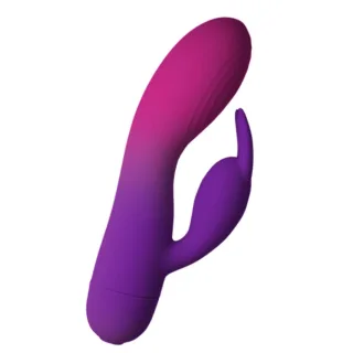 Glow Girl Rabbit-Vibrator Lila 11 x 6,7 cm