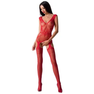 Woman Roter Bodystocking Einheitsgröße Modell 6
