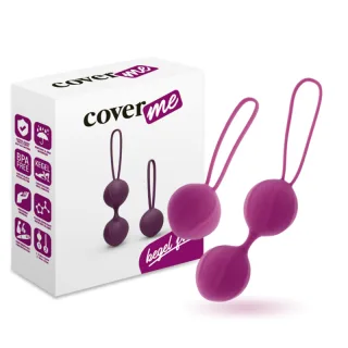 Liebeskugeln Beckentrainer Kegel Lila 15,4 x 3,5 cm