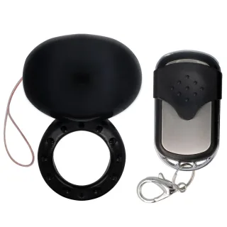 Penisring mit Vibration und Fernbedienung Schwarz