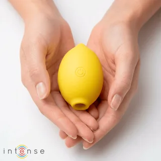 Auflegevibrator Intense Moni Lemon Klitoris-Saugstimulator