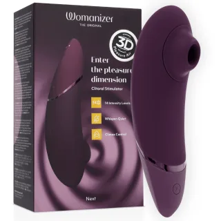 Auflegevibrator Next 3D Pleasure Air Lila 17,1 x 5,4 cm