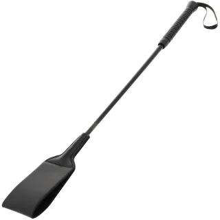 Reitgerte Schwarz breit BDSM 53 cm