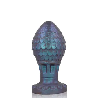 Analplug Vrakos Drachenei S Blau 8,5 x Ø 4,5 cm