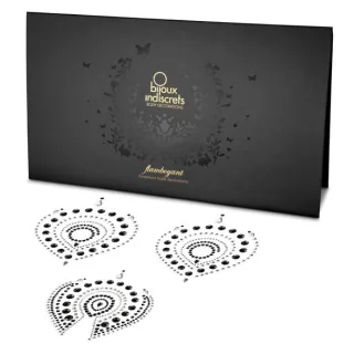 Intimschmuck Bijoux Indiscrets Flamboyant Schwarz und Silber