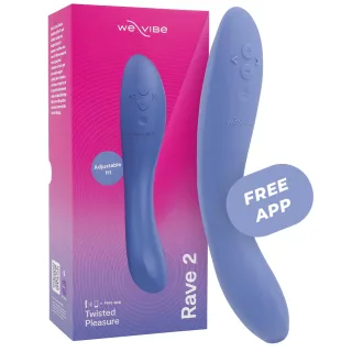 G-Punkt-Vibrator We-Vibe Rave 2 Blau