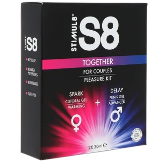 Massagegel S8 Together Set für Paare 2 x 30 ml