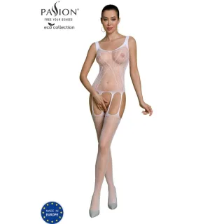 Eco Collection Bodystocking Eco Weiß Modell 3