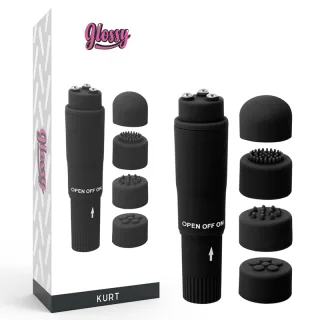 Kurt Taschenvibrator Schwarz 6 x 2,5 cm
