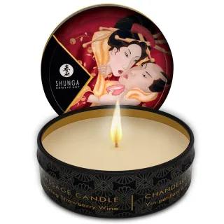 Massageöl Mini Caress by Candlelight Massagekerze Erdbeere & Cava 30 ml