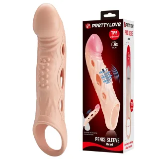 Penishülle Brad Vibrations 11 x 3,8 cm