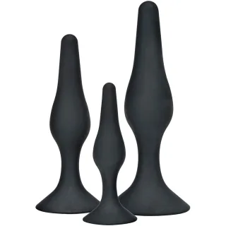 Analplug Curvy Companions Schwarz 8 x 2 cm