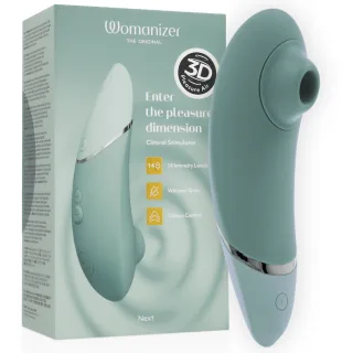 Auflegevibrator Next 3D Pleasure Air Grün 17,1 x 5,4 cm