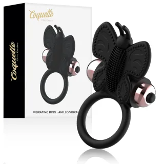 Penisring Chic Desire Cockring Schmetterling Schwarz 4,1 cm