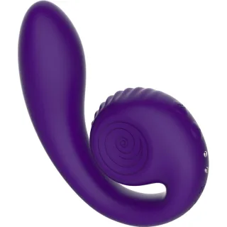 Rabbit-Vibrator Gizi Dual Stimulator Violett 12 x 3,5 cm
