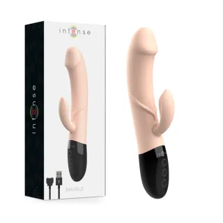 Rabbit-Vibrator Natürlicher Wiederaufladbarer Magnus Dual
