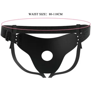 Strap-on Love Spell Verstellbares Gurt-Gurt-Ergänzung Schwarz