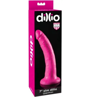 Dildo Slim Rosa 17,8 cm