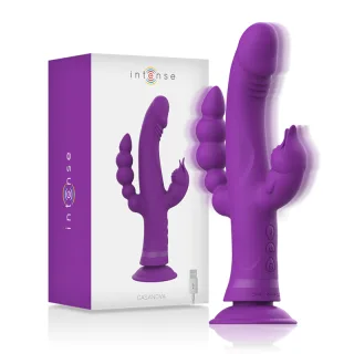 Rabbit-Vibrator Intense Casanova mit drei Motoren Lila