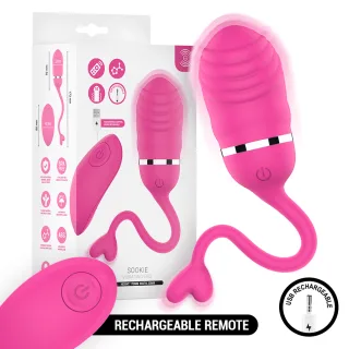 Ei-Vibrator Intense Sookie mit Fernbedienung Rosa 7 x 3,3 cm