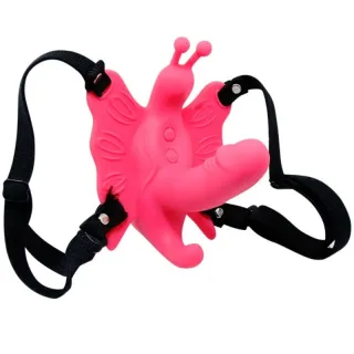 Strap-on vibrierendes Schmetterlingsgeschirr