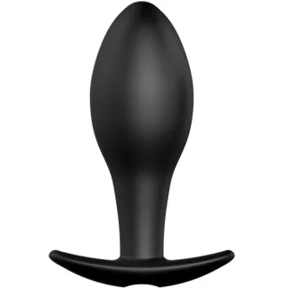Analplug Anal Plug Ankerform Silikon 12 Vibrationsmodi Schwarz