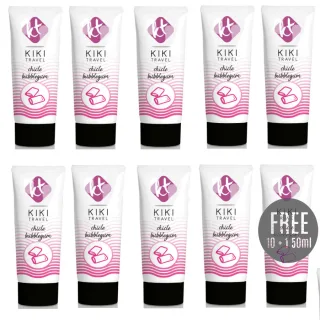 Kiki Travel Gleitgel Kaugummi (10+1 Set)