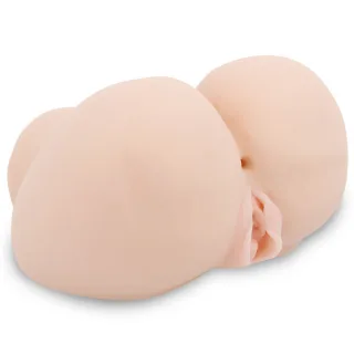 Masturbator Realistische Vagina und Anus mit Vibration Position 6