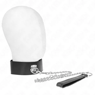 Halsband Basismodell mit Leine Modell 0 Schwarz