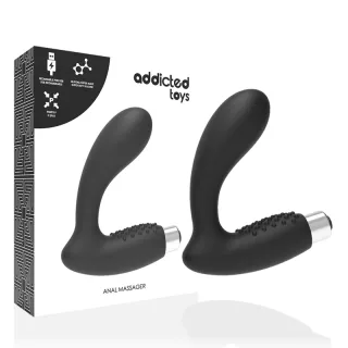 Prostata-Vibrator Modell 5 Schwarz 11 cm