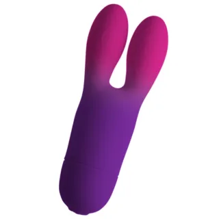 Glow Girl Bunny Rabbit-Vibrator Lila 13,2 x 5,3 cm