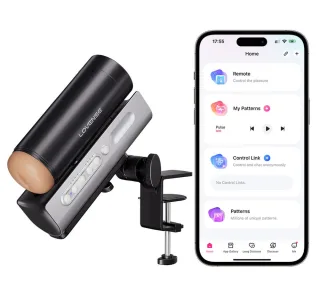 Lovense Solace Pro – App-gesteuerter automatischer Masturbator mit Tischhalterun...