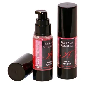 Massageöl Hot Oil Extra Fresh Erdbeere 30 ml