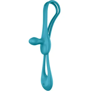 Vibrator Satisfyer Plug and Play 1 flexibel Türkis 43,5 x 4,4 cm