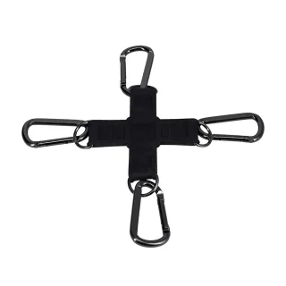 Fesselset Fort Troff Tactical Hogtie Schwarz 12,7 x Ø 12,7 cm