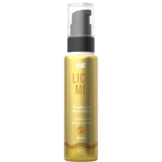 Gleitgel intt Lick Me Honig essbar mit Wärmeeffekt 50 ml