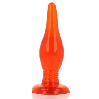 Soft-Touch Analplug Rot 14,2 x 3,9 cm