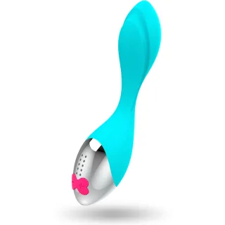 Vibrator Happy Loky Mini Fun Türkis 19,5 cm