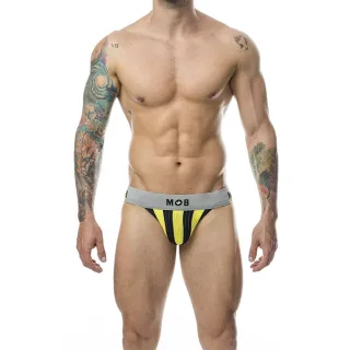 Sextoy Classic Jock Stripe Gelb XXL