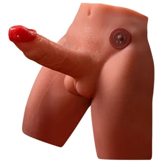Jason Dildo-Masturbator mit Stoß- und Vibrationsfunktion 17 cm