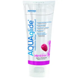 Gleitgel JoyDivision AQUAglide Himbeer auf Wasserbasis 100 ml