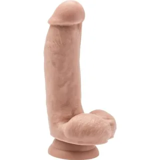 Dildo Realistischer Get Real mit Hoden Natur 12 cm