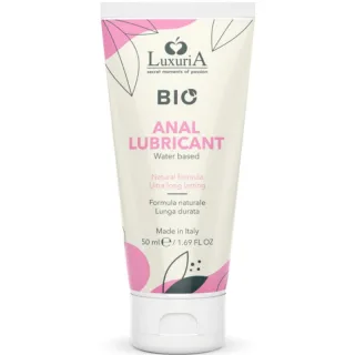 Anal-Gleitgel Luxuria Bio auf Wasserbasis 50 ml
