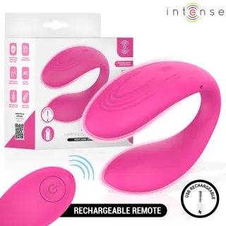 Paarvibrator Intense Nora in Klammerform Pink 8 x 3,3 cm
